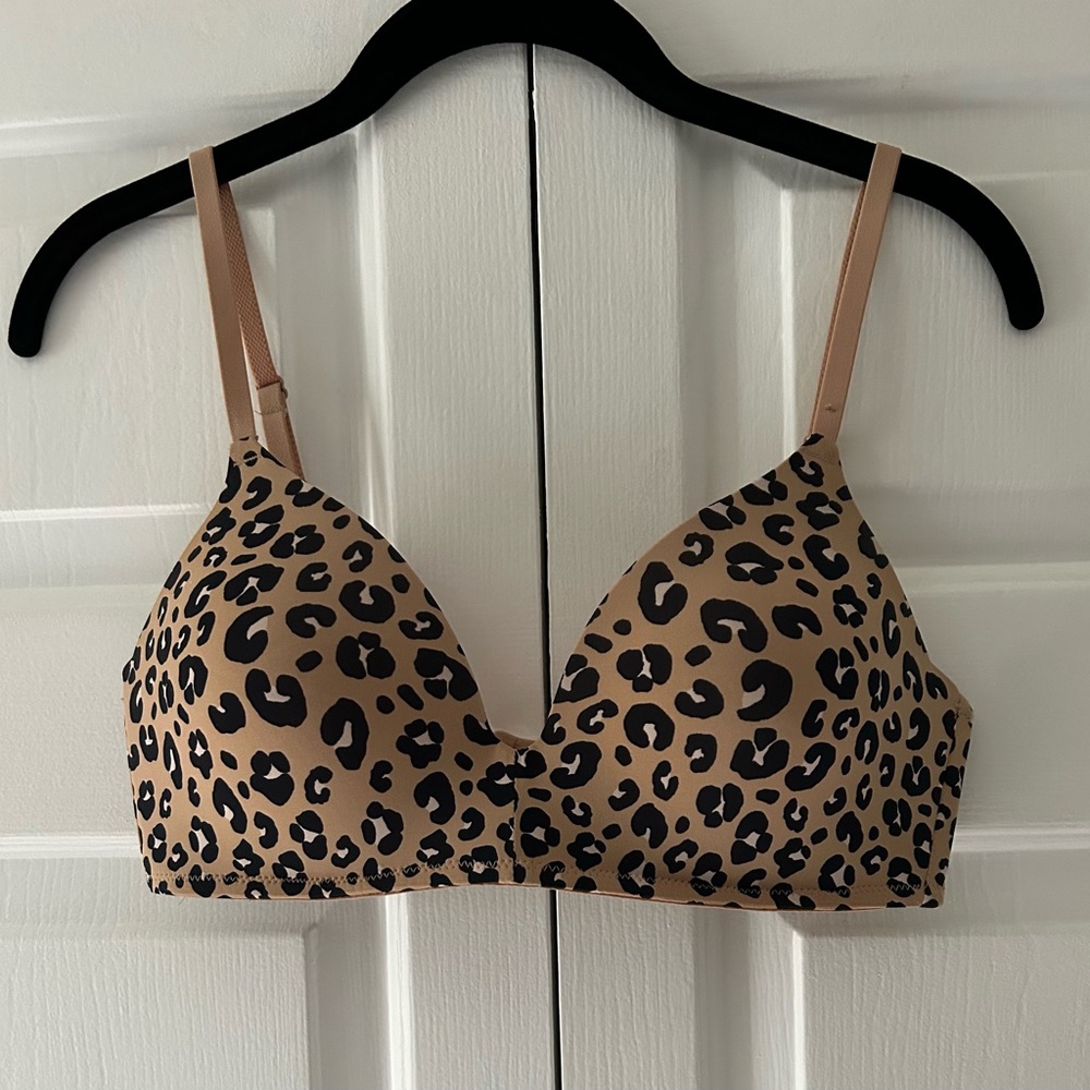 Undiz Leopard Print Women's Bra 34C